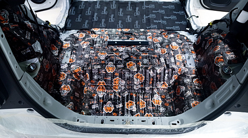 Виброизоляция багажника Хонда Н-ВГН